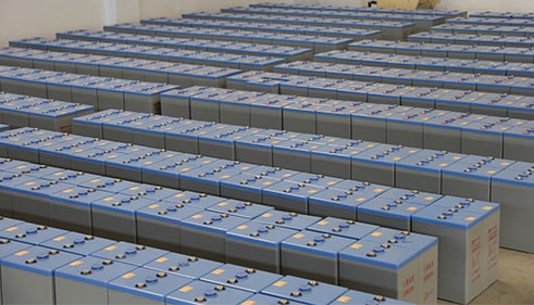 Lead acid colloidal battery discharge